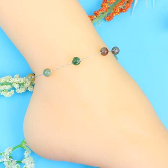 Elegant Handmade Anklet – Perfect for Women & Girls | Ideal Gift Option, DYC1634 - Picture 5 of 10